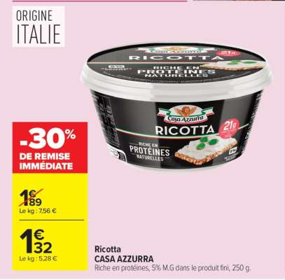 RICOTTA CASA AZZURRA