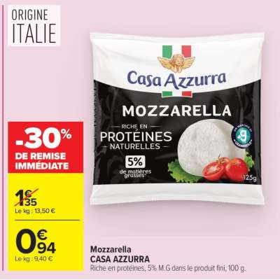 Mozzarella Casa Azzurra