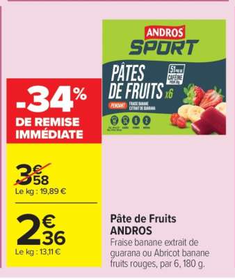 Pâte de Fruits ANDROS