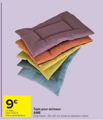 Tapis pour animaux AIME