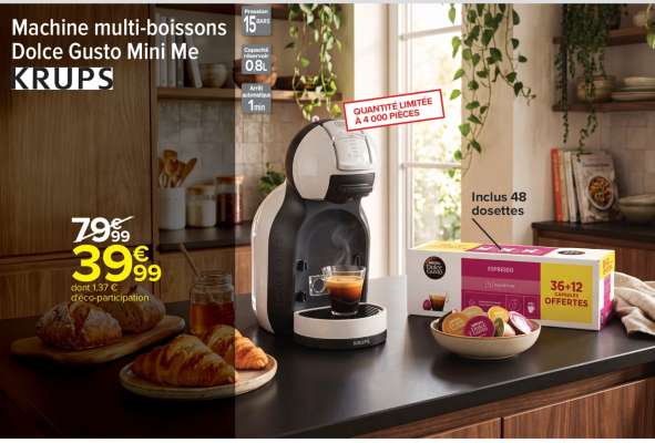 Machine multi-boissons Dolce Gusto Mini Me