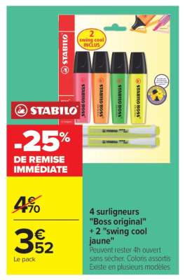 STABILO Boss Original + Swing Cool