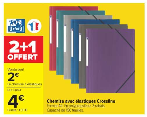 Chemise avec élastiques Crossline