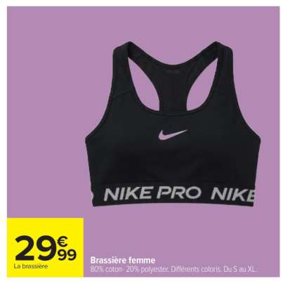 Brassière femme