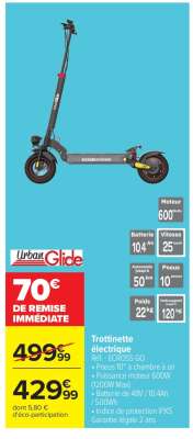 Trottinette électrique