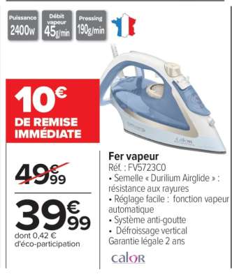 Fer vapeur