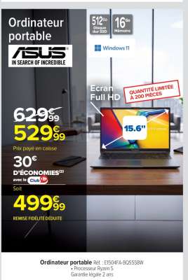 Ordinateur portable ASUS