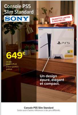 Console PS5 Slim Standard