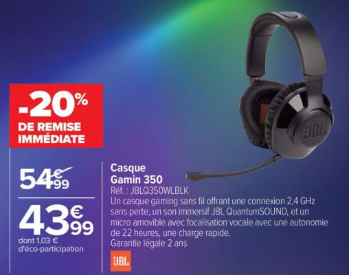 Casque Gamin 350