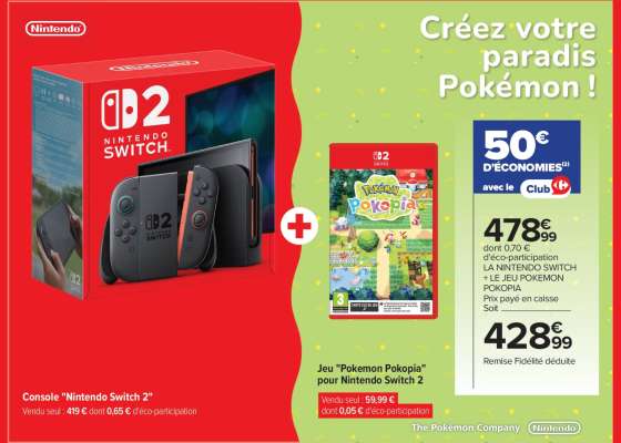 Console + Jeu Nintendo Switch 2