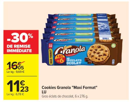 Cookies Granola "Maxi Format"
