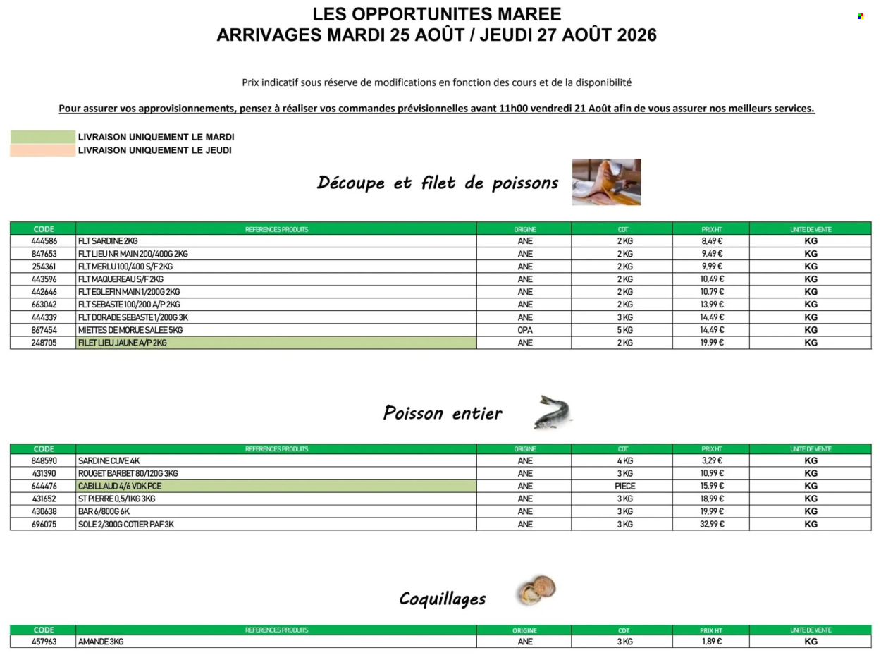 Catalogue Promocash - 25/08/2026 - 27/08/2026. Page 1