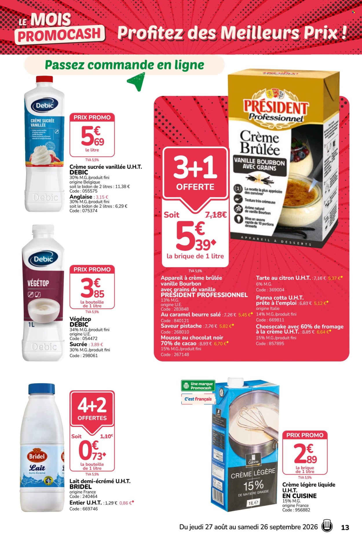 Catalogue Promocash - 27/08/2026 - 26/09/2026. Page 13