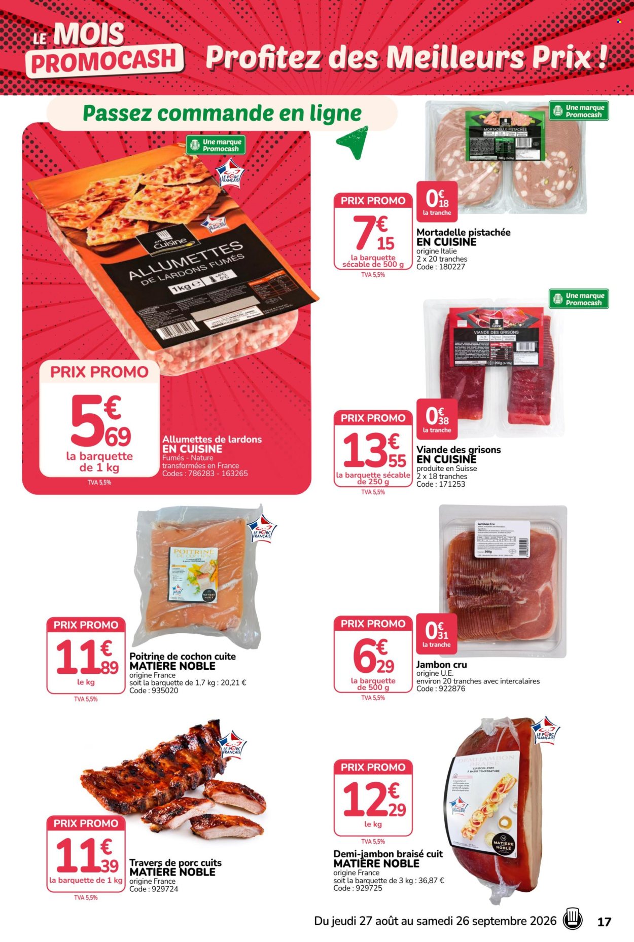 Catalogue Promocash - 27/08/2026 - 26/09/2026. Page 17