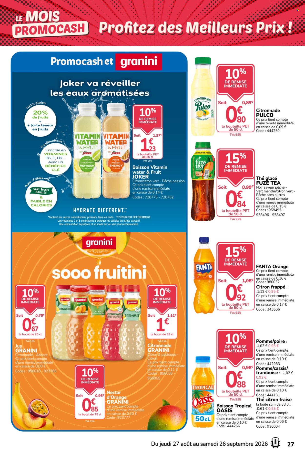 Catalogue Promocash - 27/08/2026 - 26/09/2026. Page 27