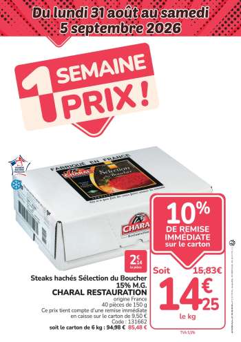 thumbnail - Catalogue Promocash - 1 semaine prix