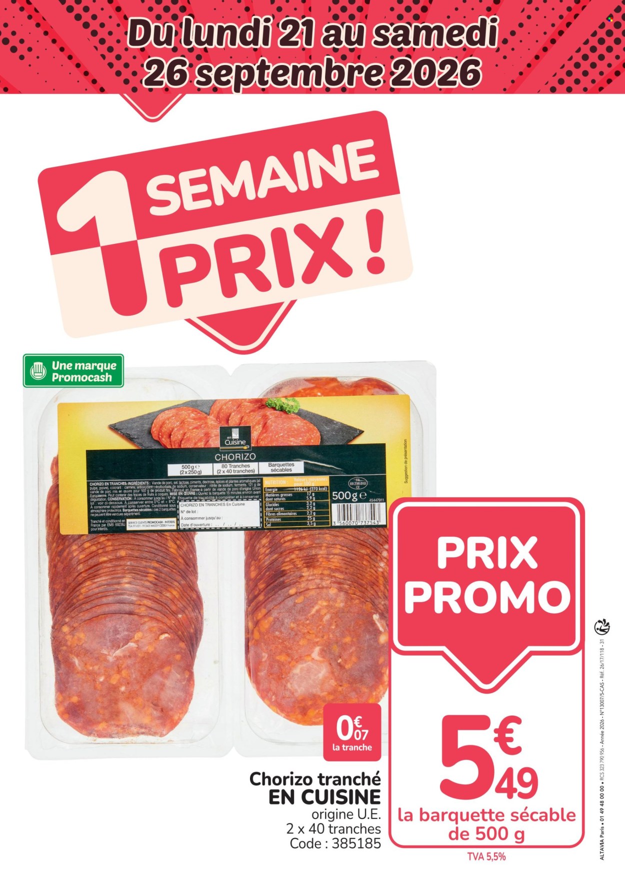 Catalogue Promocash - 31/08/2026 - 05/09/2026. Page 21