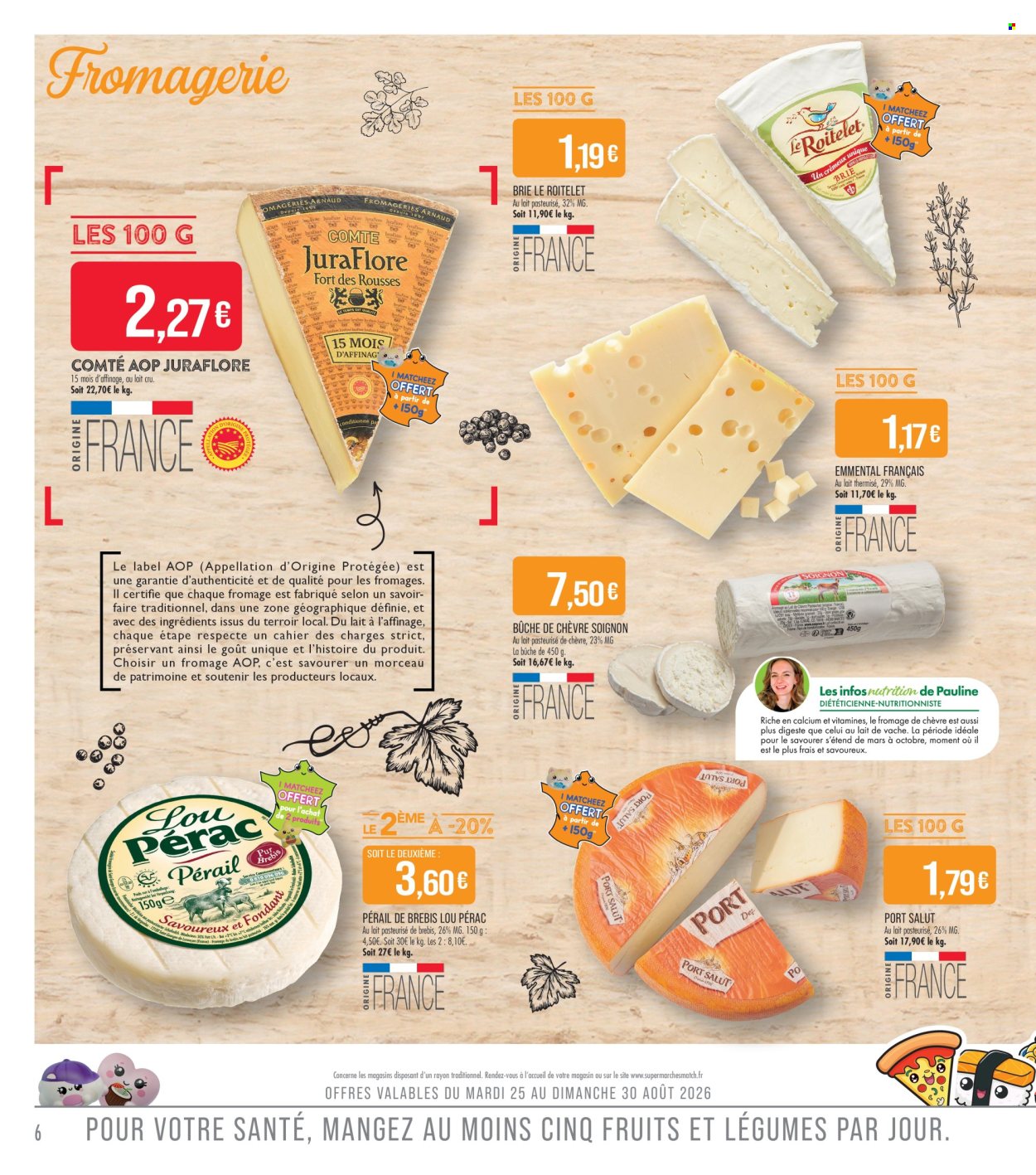 Catalogue Supermarché Match - 25/08/2026 - 06/09/2026. Page 6