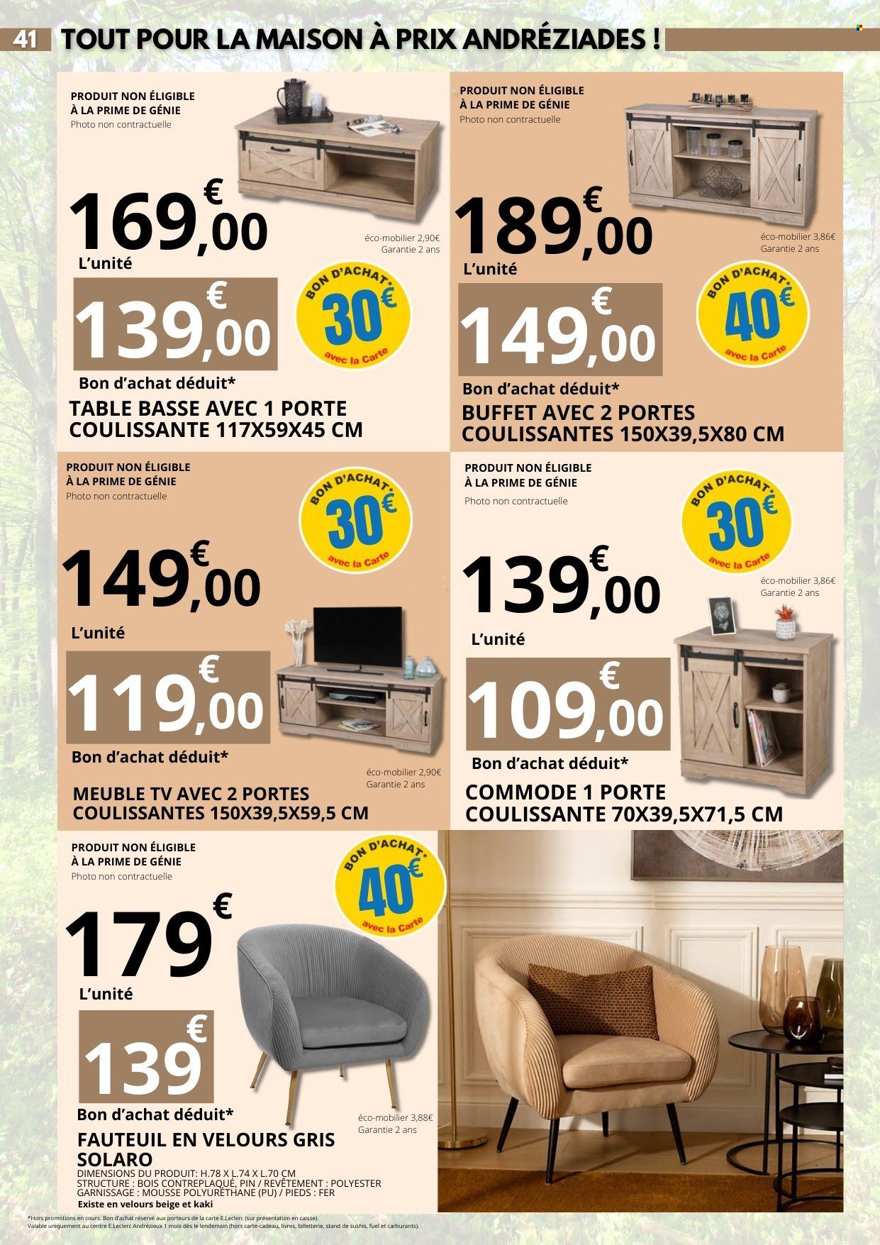 Catalogue E.Leclerc - 24/08/2026 - 06/09/2026. Page 41