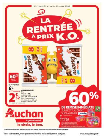 Catalogue Auchan - 25/08/2026 - 05/09/2026.