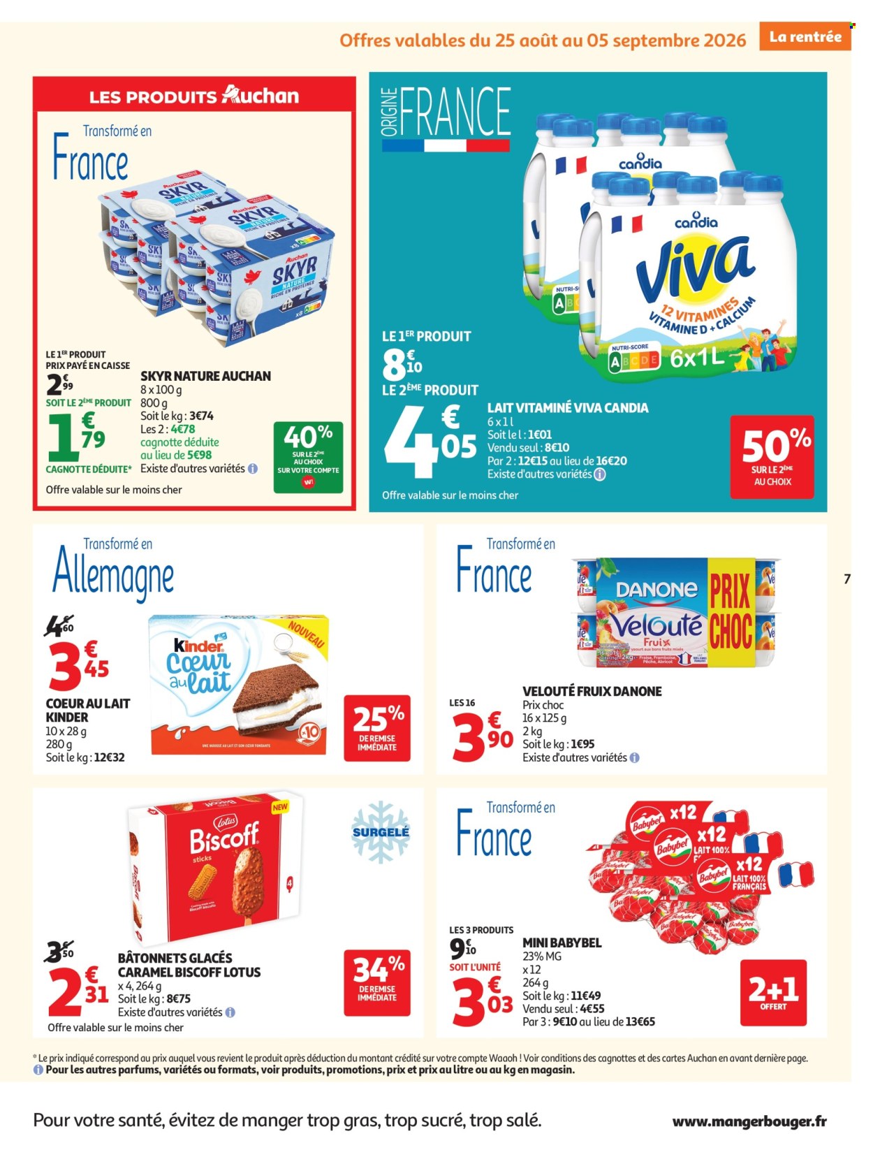 Catalogue Auchan - 25/08/2026 - 05/09/2026. Page 7