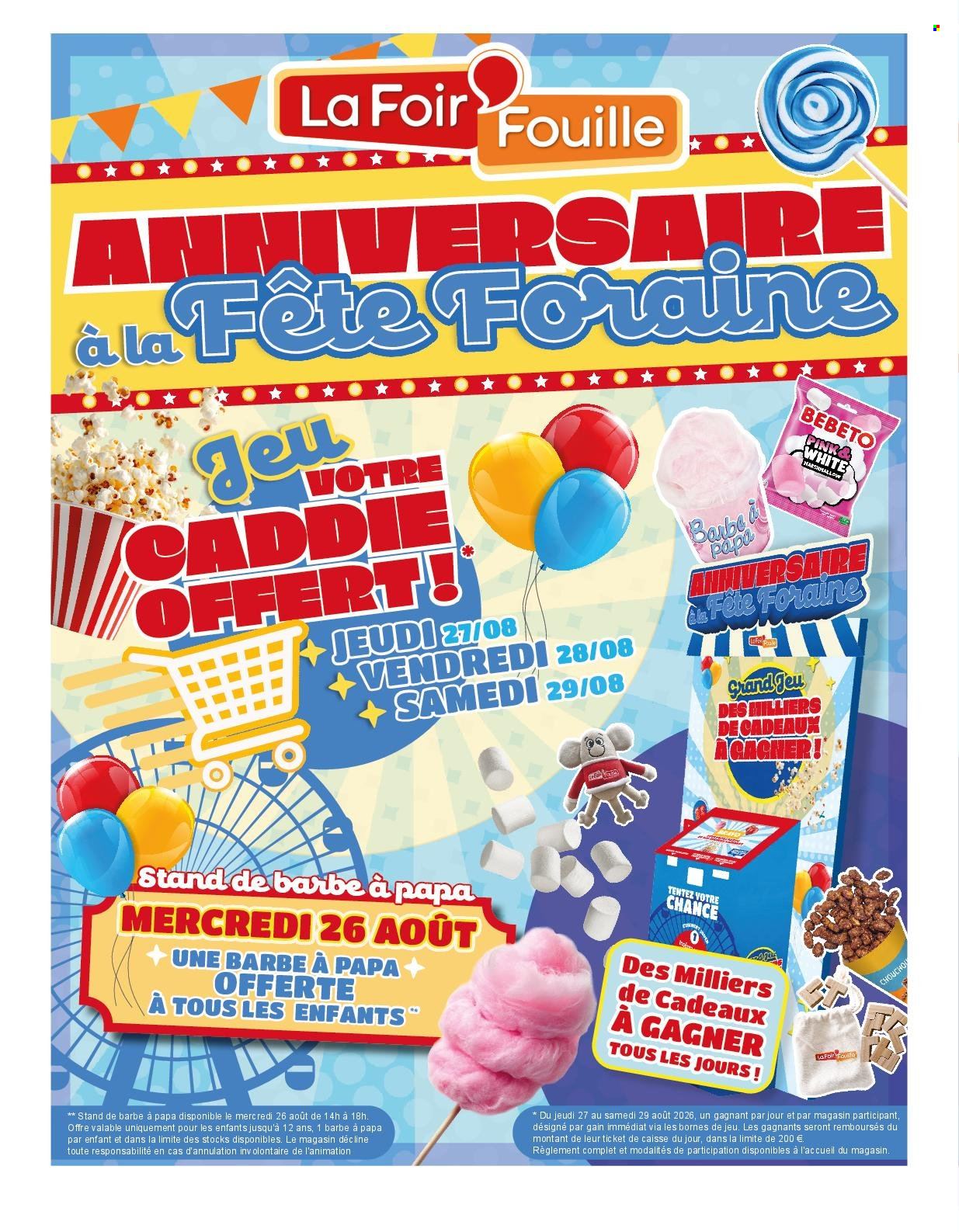 Catalogue La Foir'Fouille - 24/08/2026 - 06/09/2026. Page 1