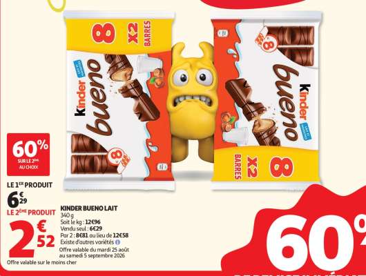 Kinder Bueno Lait