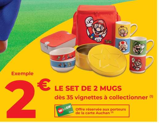 LE SET DE 2 MUGS