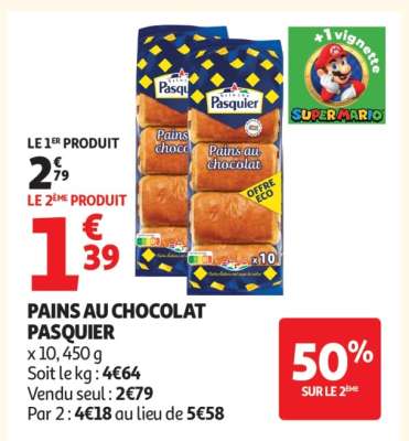 Pains Au Chocolat Pasquier