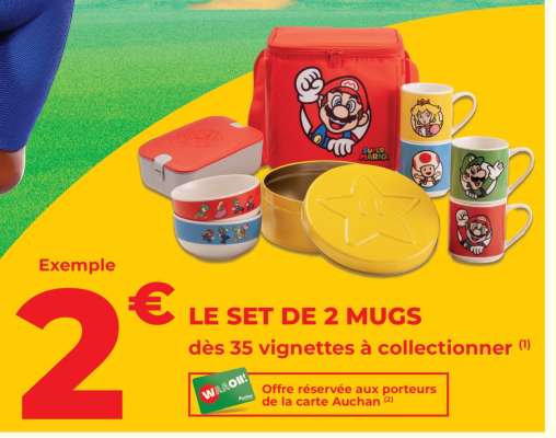 LE SET DE 2 MUGS