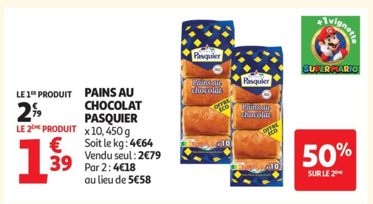 Pains Au Chocolat Pasquier