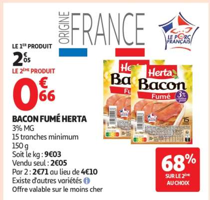 Bacon Fumé Herta