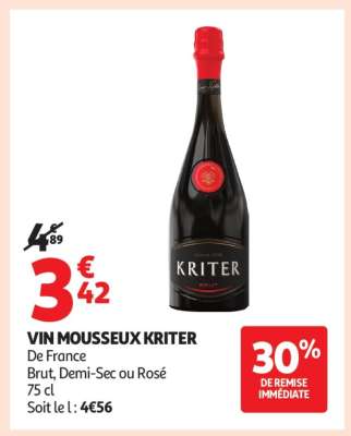 Vin Mousseux Kriter