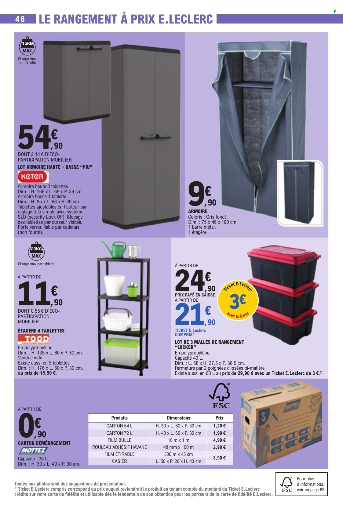 Catalogue E.Leclerc - 25/08/2026 - 05/09/2026. Page 46
