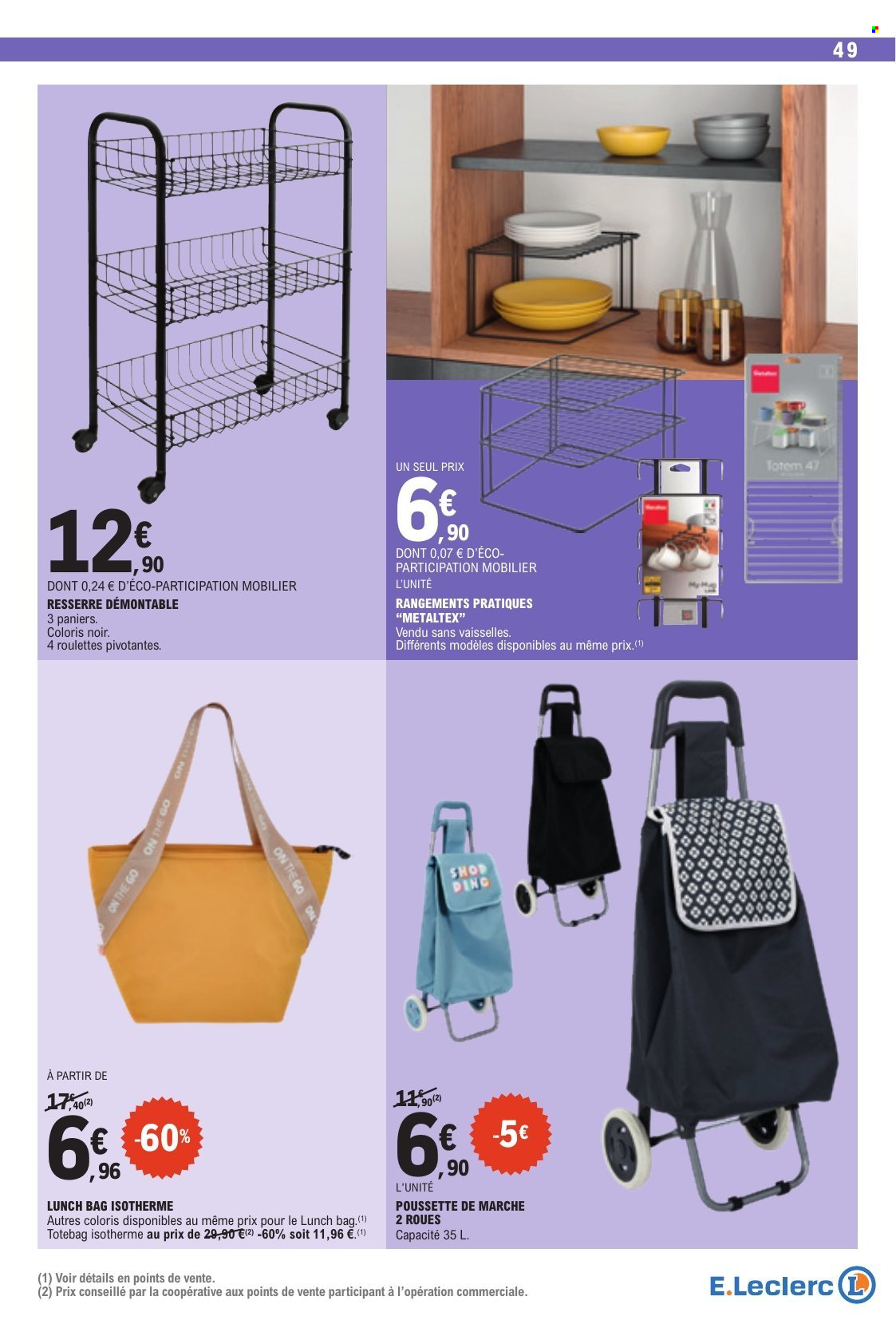 Catalogue E.Leclerc - 25/08/2026 - 05/09/2026. Page 49