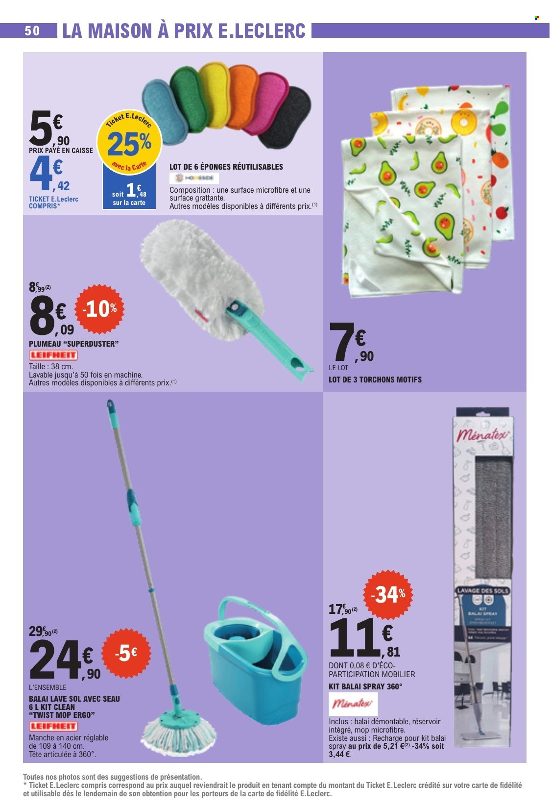 Catalogue E.Leclerc - 25/08/2026 - 05/09/2026. Page 50