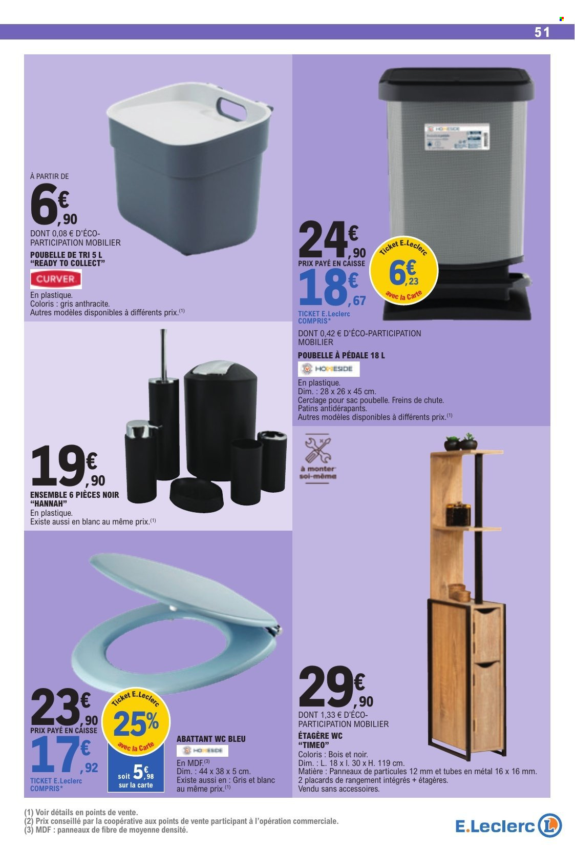 Catalogue E.Leclerc - 25/08/2026 - 05/09/2026. Page 51
