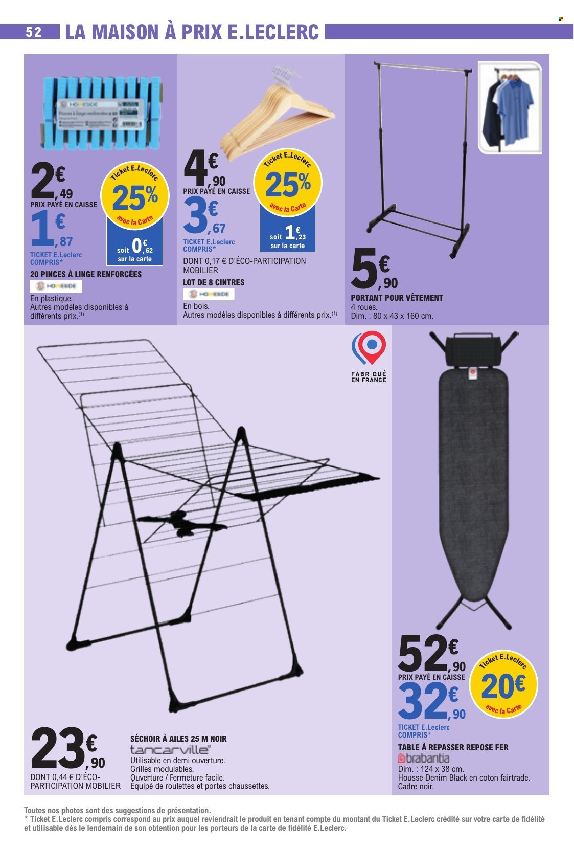 Catalogue E.Leclerc - 25/08/2026 - 05/09/2026. Page 52