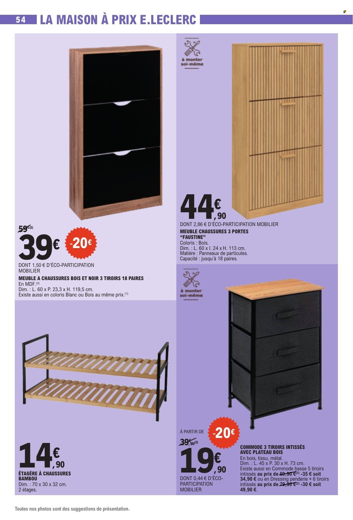 Catalogue E.Leclerc - 25/08/2026 - 05/09/2026. Page 54