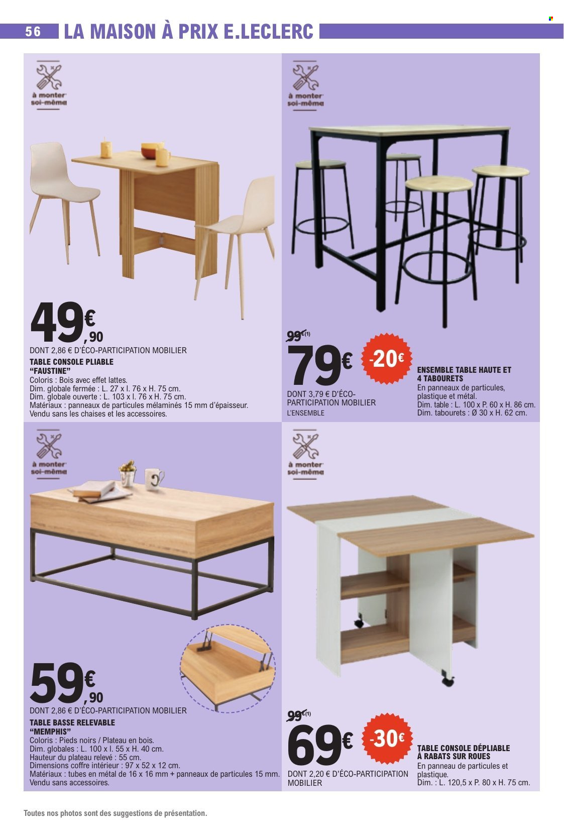 Catalogue E.Leclerc - 25/08/2026 - 05/09/2026. Page 56