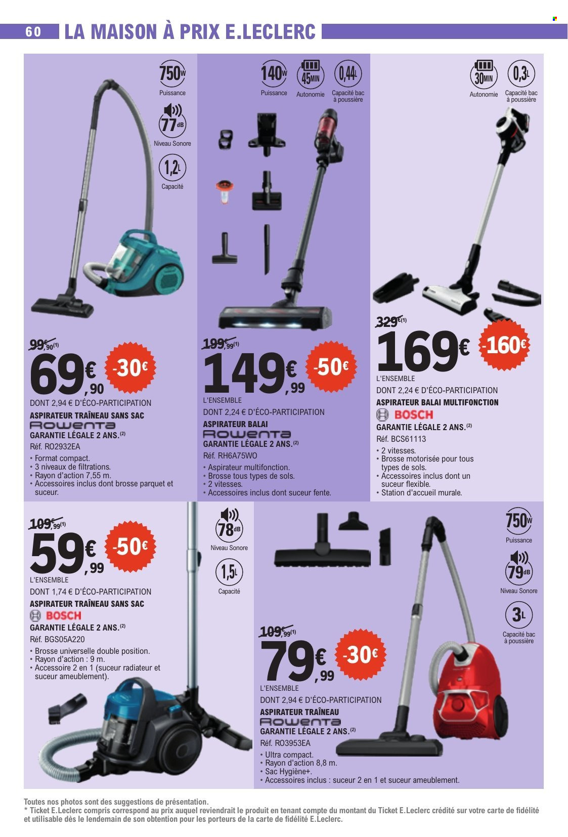 Catalogue E.Leclerc - 25/08/2026 - 05/09/2026. Page 60