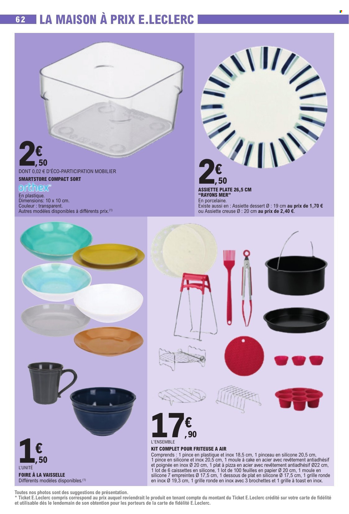 Catalogue E.Leclerc - 25/08/2026 - 05/09/2026. Page 62