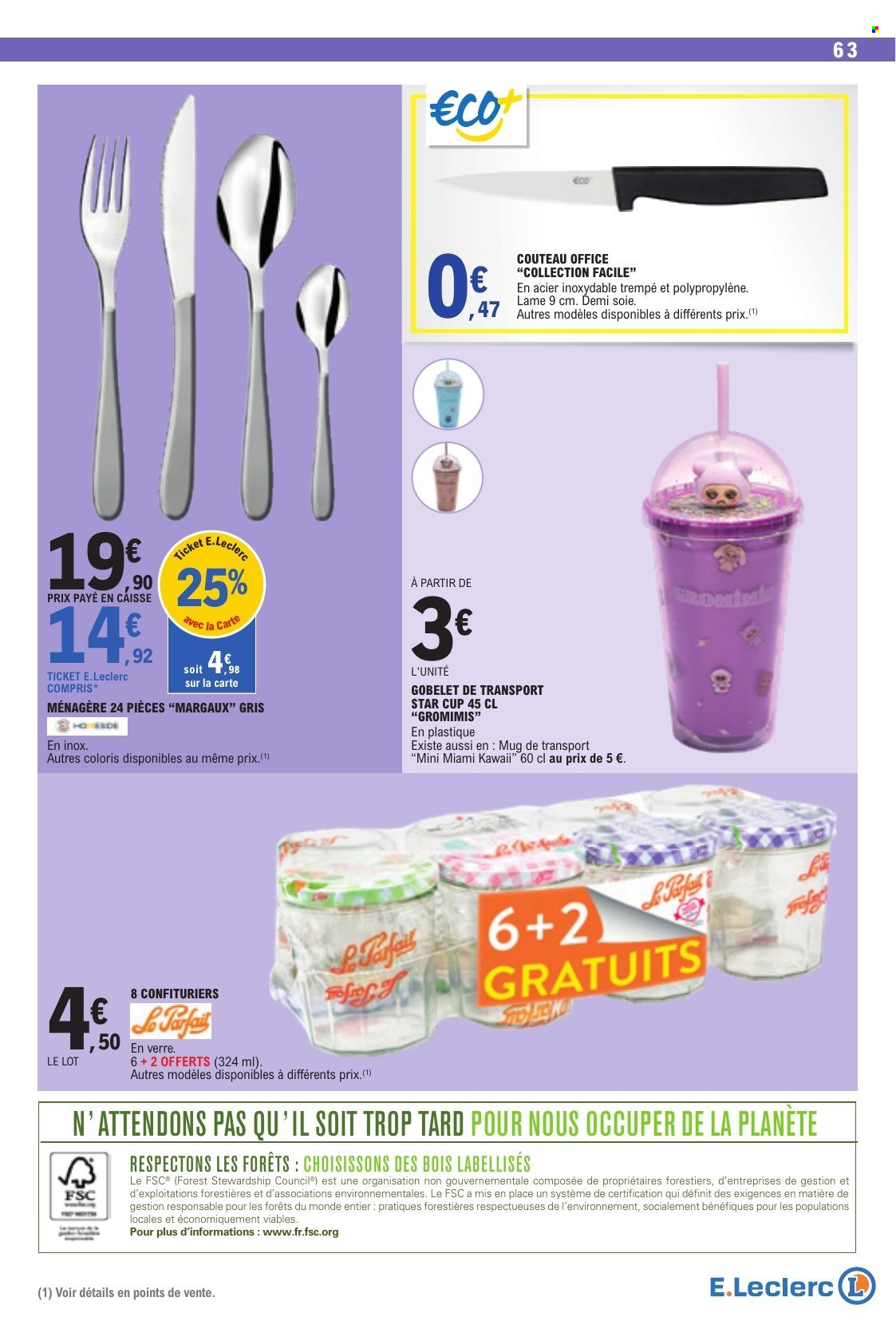 Catalogue E.Leclerc - 25/08/2026 - 05/09/2026. Page 63