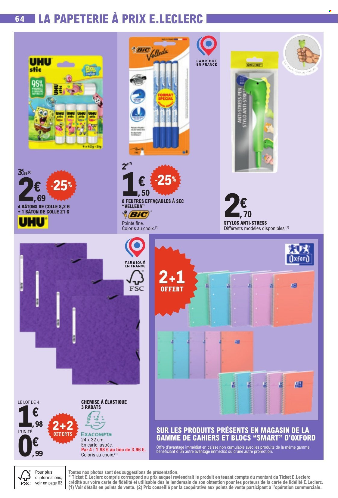 Catalogue E.Leclerc - 25/08/2026 - 05/09/2026. Page 64