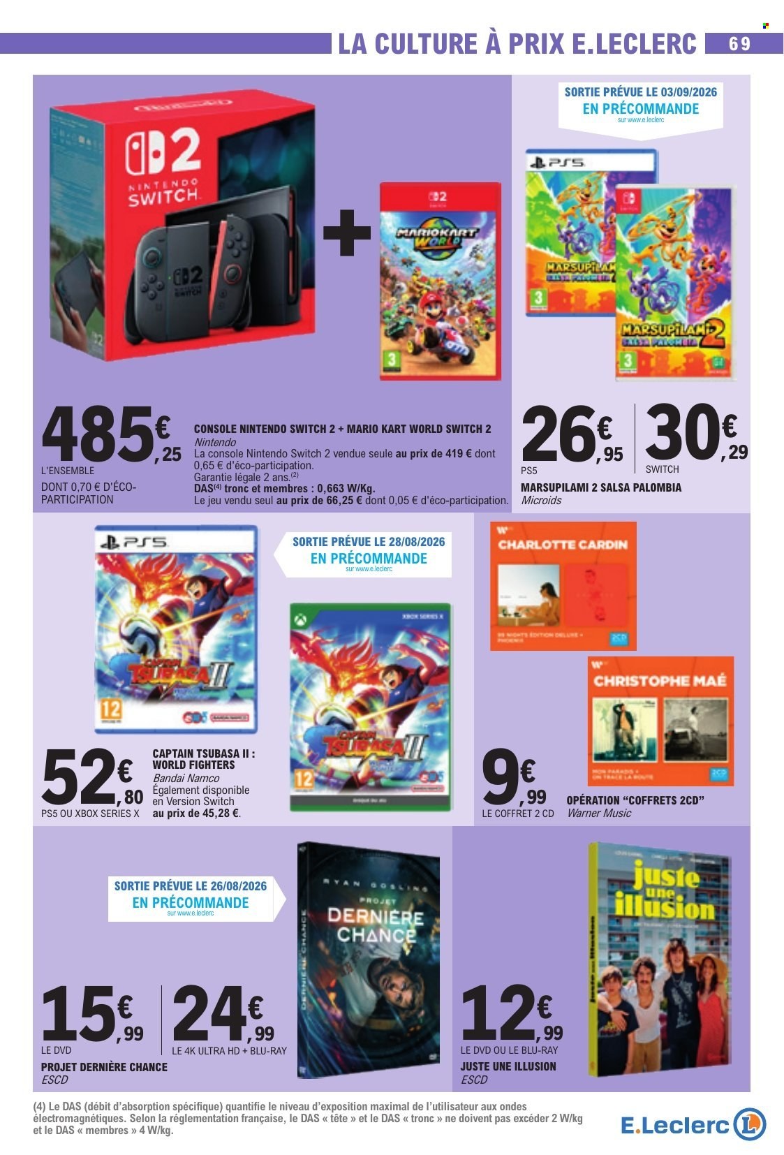 Catalogue E.Leclerc - 25/08/2026 - 05/09/2026. Page 69