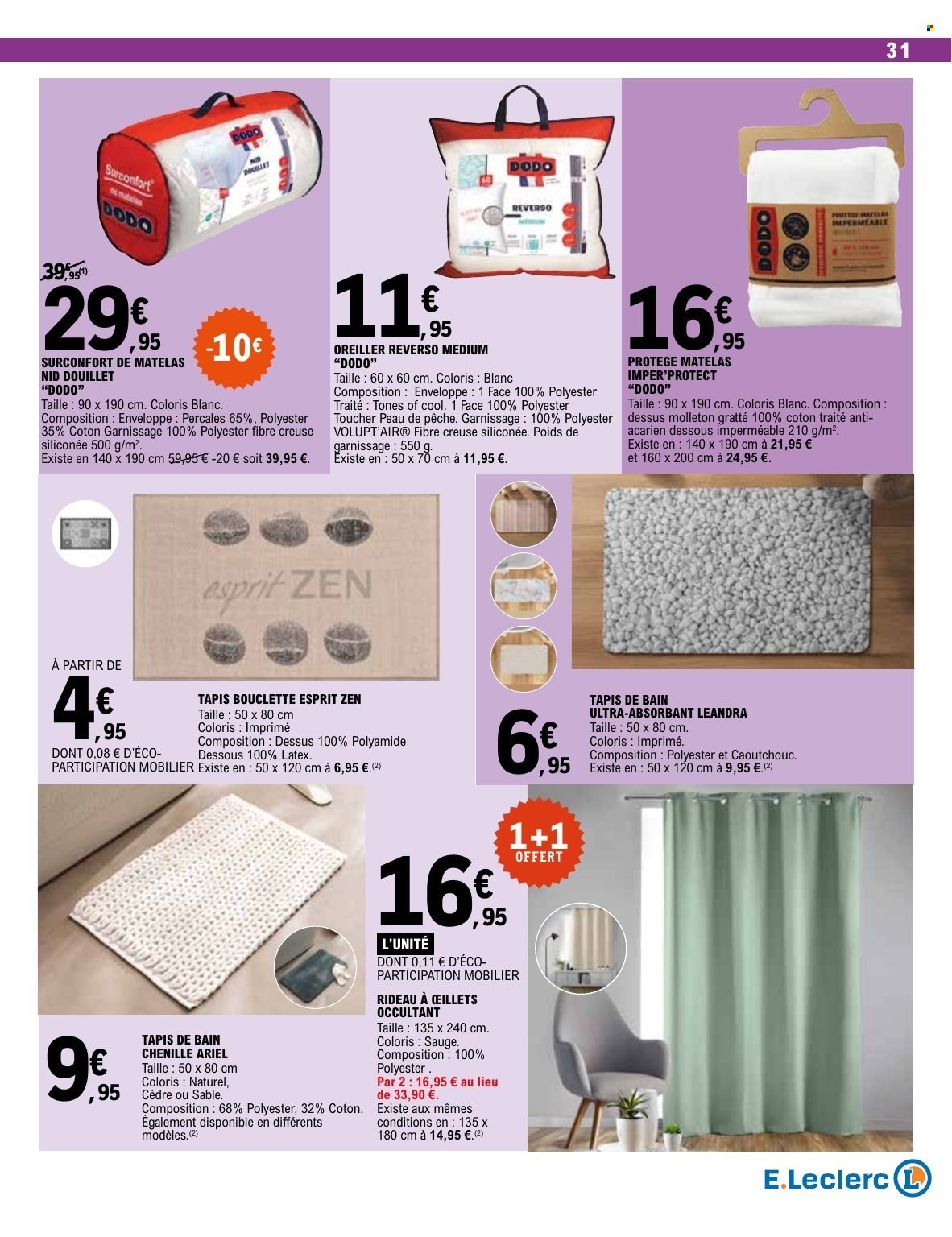 Catalogue E.Leclerc - 25/08/2026 - 05/09/2026. Page 31