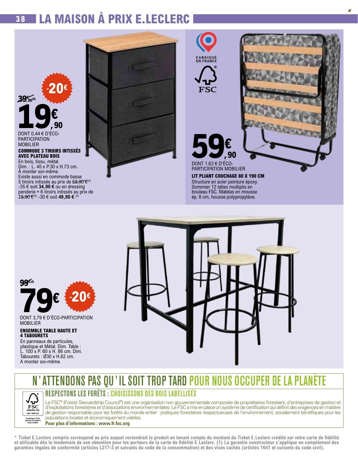 Catalogue E.Leclerc - 25/08/2026 - 05/09/2026. Page 38