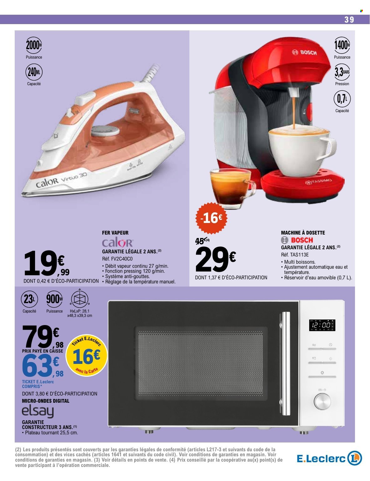 Catalogue E.Leclerc - 25/08/2026 - 05/09/2026. Page 39