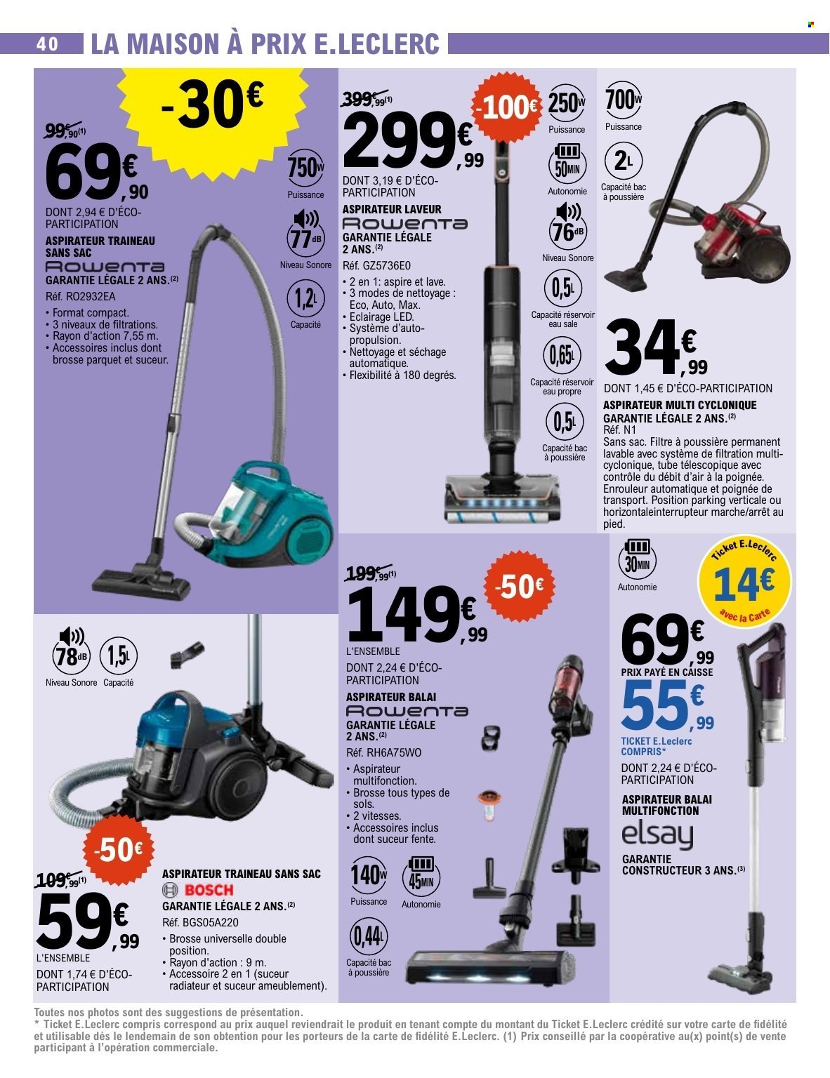 Catalogue E.Leclerc - 25/08/2026 - 05/09/2026. Page 40