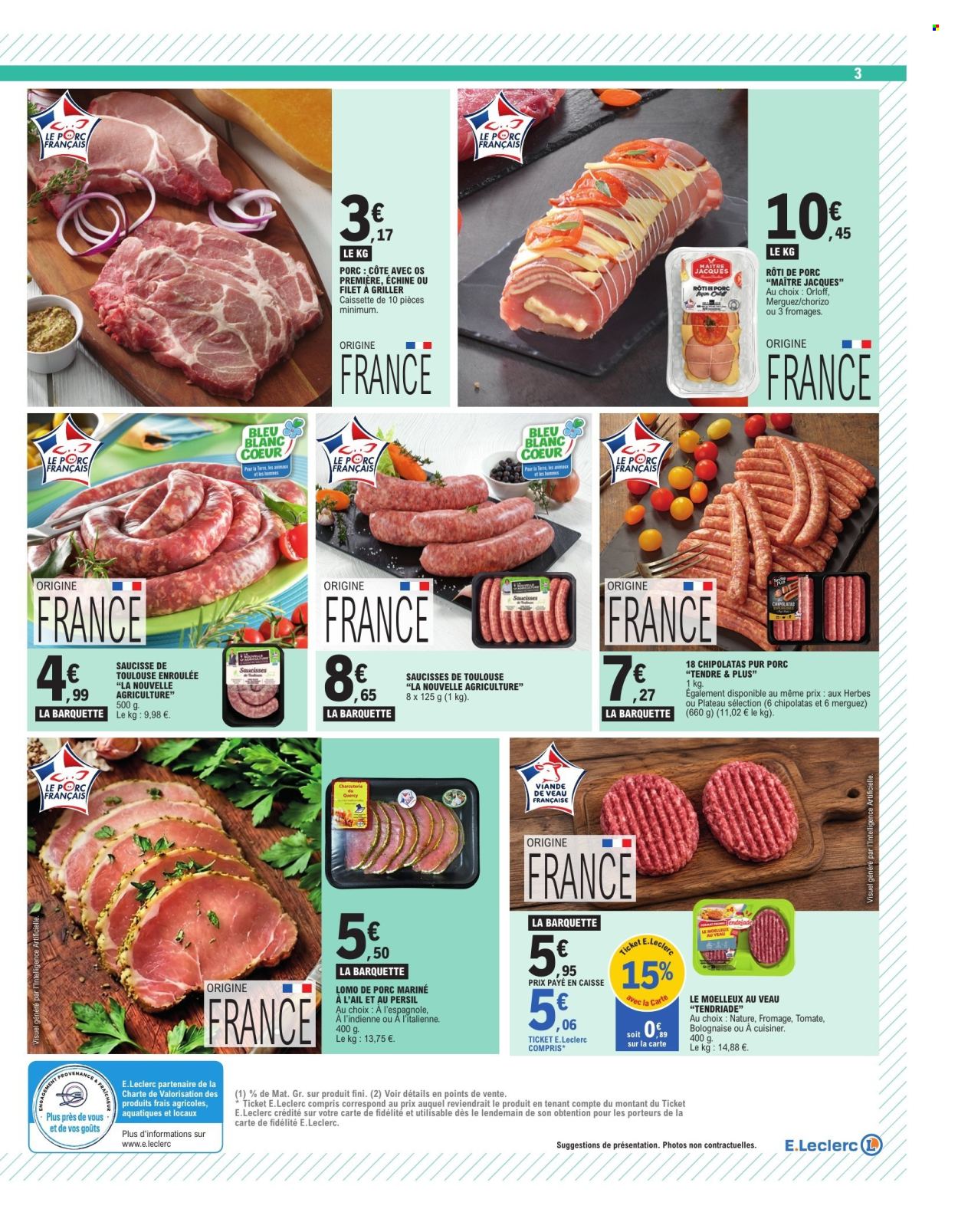 Catalogue E.Leclerc - 25/08/2026 - 05/09/2026. Page 3